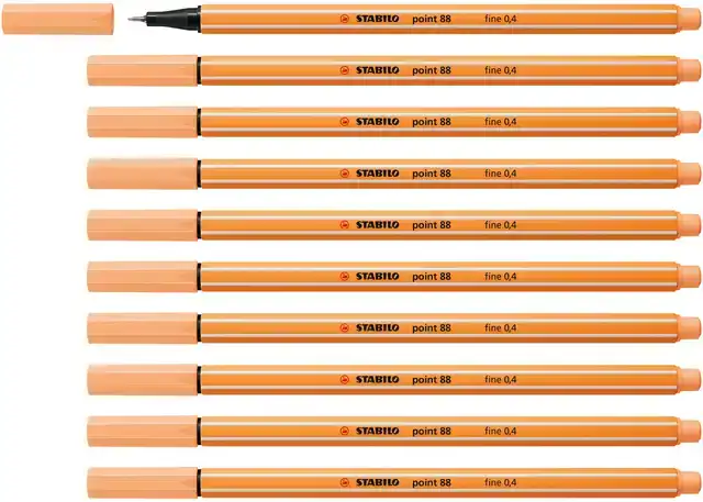 FINELINER STABILO POINT 88/25 F PASTEL