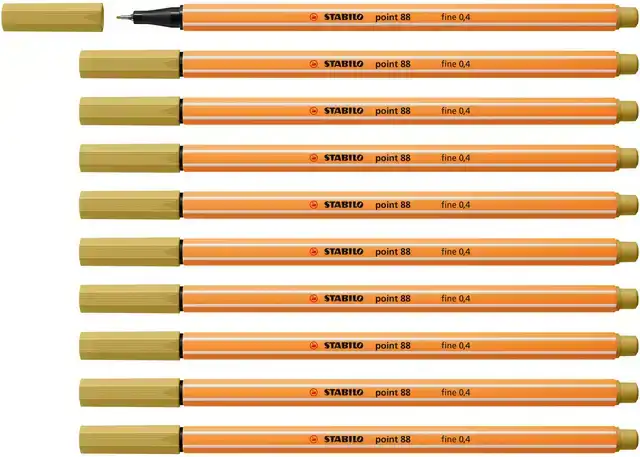 FINELINER STABILO POINT 88/66 F KHAKI