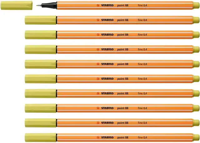 FINELINER STABILO POINT 88/67 F MOSTERD