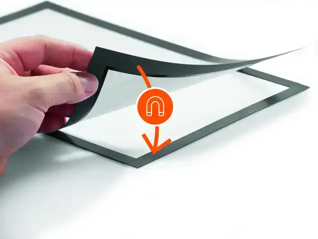 DURAFRAME DURABLE A4 ZELFKLEVEND ZWART