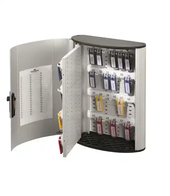 SLEUTELKAST DURABLE 48HAKEN MET