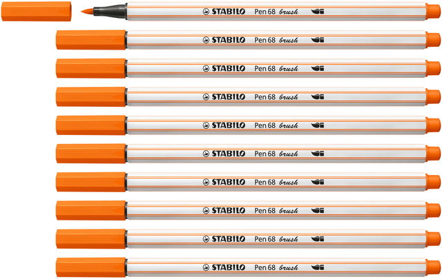 BRUSHSTIFT STABILO PEN 68/30 BLEEK