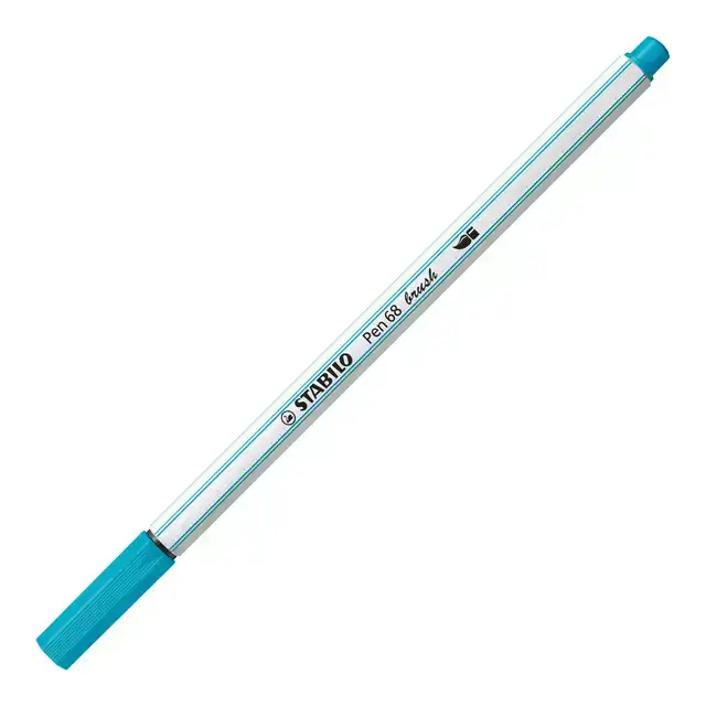 BRUSHSTIFT STABILO PEN 68/31 LICHTBLAUW