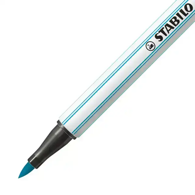 BRUSHSTIFT STABILO PEN 68/31 LICHTBLAUW