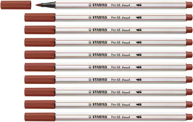 BRUSHSTIFT STABILO PEN 68/75 SIENNA