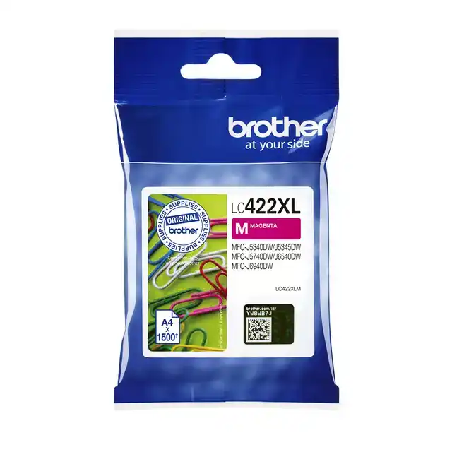 INKTCARTRIDGE BROTHER LC-422XLM ROOD