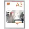KLIKLIJST NOBO IMPRESSION PRO A3 ZILVER