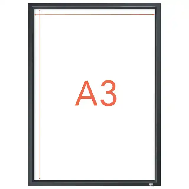 KLIKLIJST NOBO IMPRESSION PRO A3 ZWART