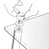 NOTITIEBORD NOBO TRANSPARANT ACRYL