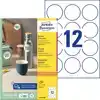 ETIKET AVERY ZWECKFORM L3416 ROND 60MM