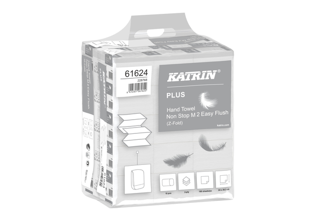 HANDDOEK KATRIN PLUS 2LAAGS 203X240MM