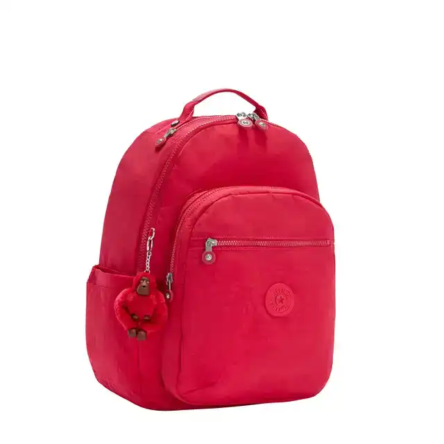 RUGZAK KIPLING SEOUL TRUE PINK