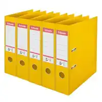 ORDNER ESSELTE NO 1 POWER PP 75MM GEEL