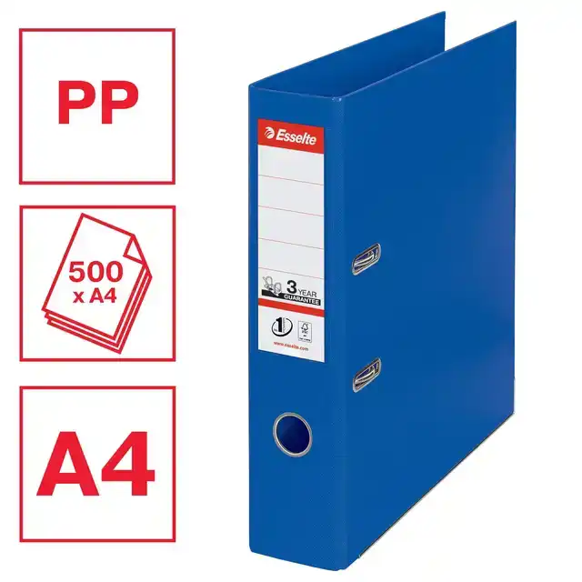 ORDNER ESSELTE NO.1 72MM PP RECY FOLIE