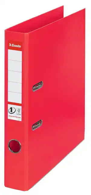 ORDNER ESSELTE NO 1 POWER PP 50 MM ROOD