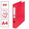 ORDNER ESSELTE NO 1 POWER PP 50 MM ROOD