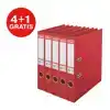 ORDNER ESSELTE NO 1 POWER PP 50 MM ROOD