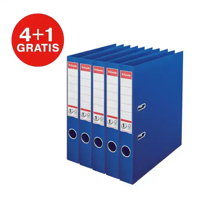 ORDNER ESSELTE NO1 POWER PP 50MM BLAUW