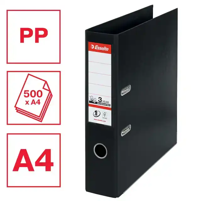ORDNER ESSELTE NO.1 72MM PP RECY FOLIE