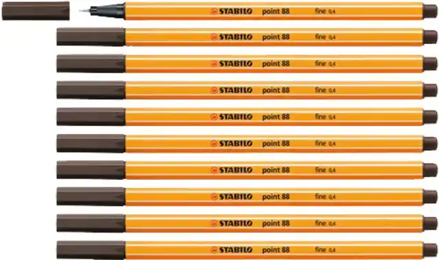 FINELINER STABILO POINT 88/65 F AMBER