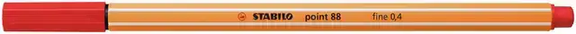 FINELINER STABILO POINT 88 F LICHTROOD
