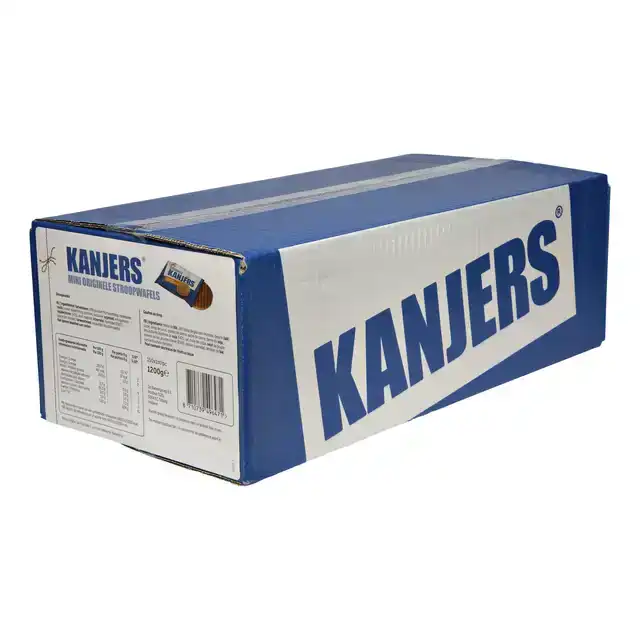 KOEKEN KANJERS MINI STROOPWAFELS 8GR