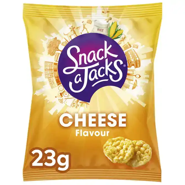 MINI RIJSTWAFELS SNACK-A-JACKS CHEESE
