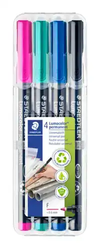 VILTSTIFT STAEDTLER OHP LUMO F 318 PERM