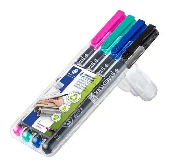 VILTSTIFT STAEDTLER OHP LUMO F 318 PERM
