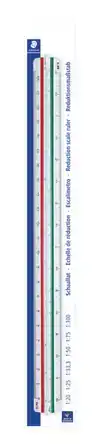 SCHAALLINIAAL STAEDTLER 561 300MM VERD