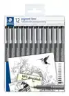 FINELINER STAEDTLER PIGMENT 308 ASS