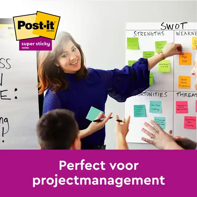 MEMOBLOK POST-IT 654 SUPER STICKY
