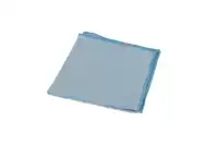 MICROVEZELDOEK BASIC 38X38CM BLAUW