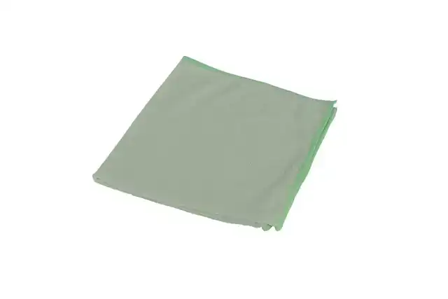 MICROVEZELDOEK BASIC 38X38CM GROEN