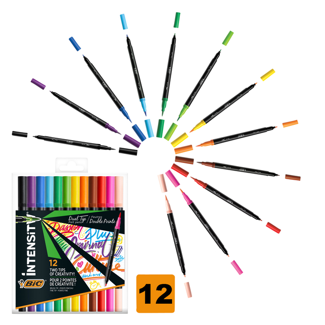 KLEURSTIFT BIC INTENSITY DUAL-TIP