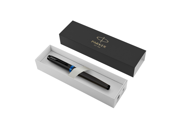 VULPEN PARKER IM BLAUW RING M ZWART