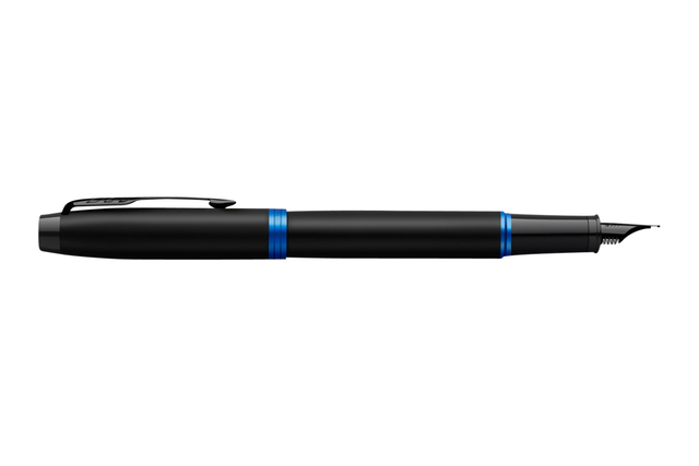 VULPEN PARKER IM BLAUW RING M ZWART