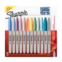 VILTSTIFT SHARPIE MYSTIC GEMS F 12ST