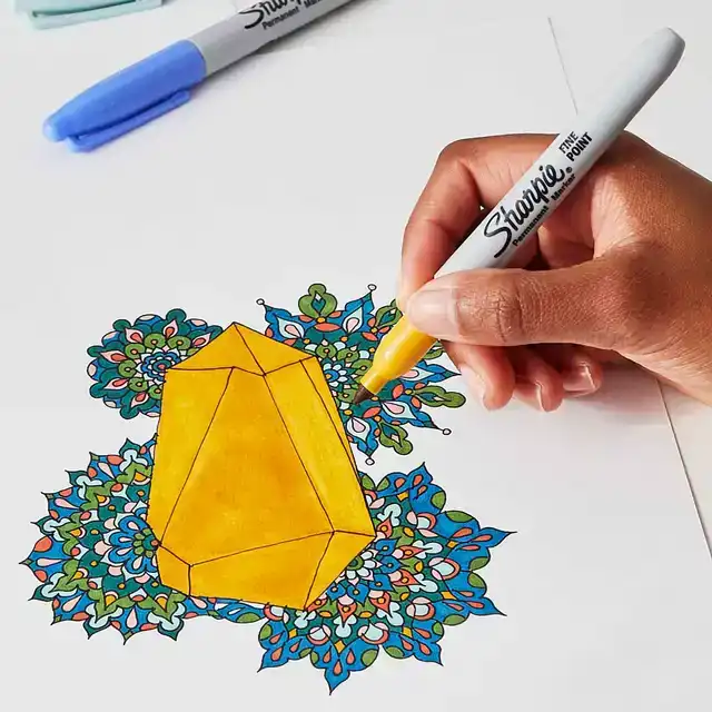 VILTSTIFT SHARPIE MYSTIC GEMS F 12ST