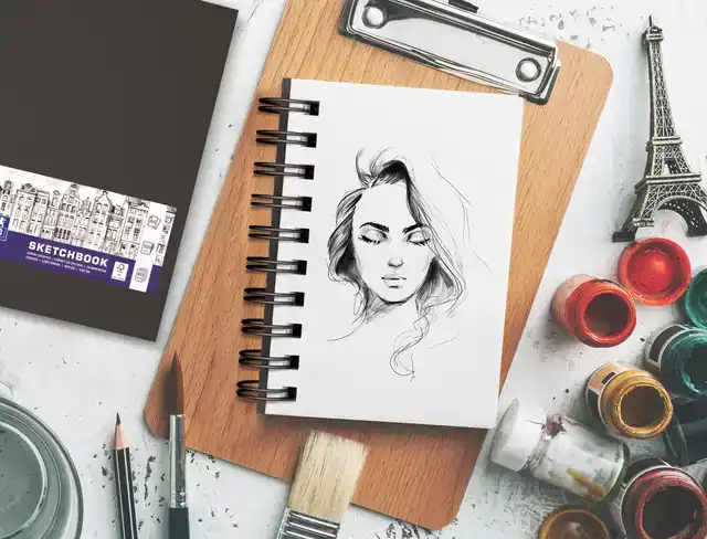 SCHETSBOEK OXFORD A6 80 VEL SPIRAAL