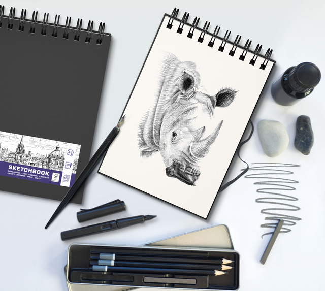 SCHETSBOEK OXFORD A4 50 VEL SPIRAAL