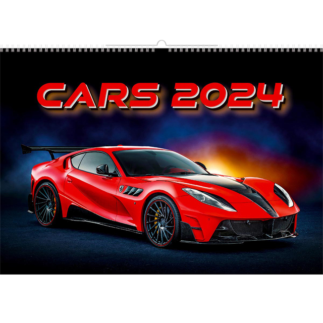 KALENDER 2026 HELMA 365 31.5X45CM AUTOS