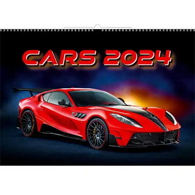 KALENDER 2026 HELMA 365 31.5X45CM AUTOS