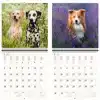 KALENDER 2027 30X30CM HONDEN