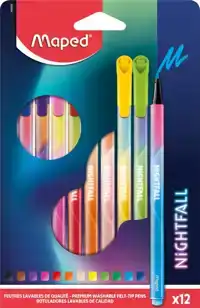 VILTSTIFT MAPED NIGHTFALL SET á 12