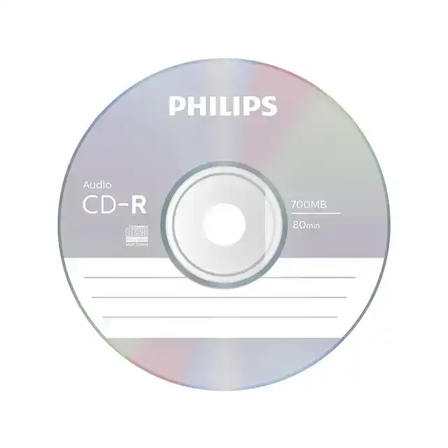 CD-R PHILIPS 80MIN AUDIO JC (10)