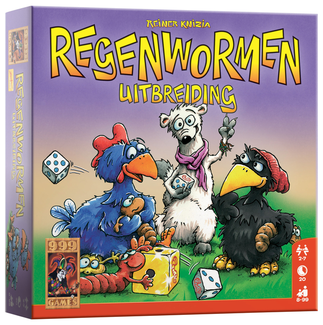 REGENWORMEN UITBREIDING