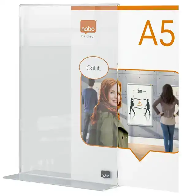 INFOBORD NOBO PREMIUM PLUS A5 ACRYL