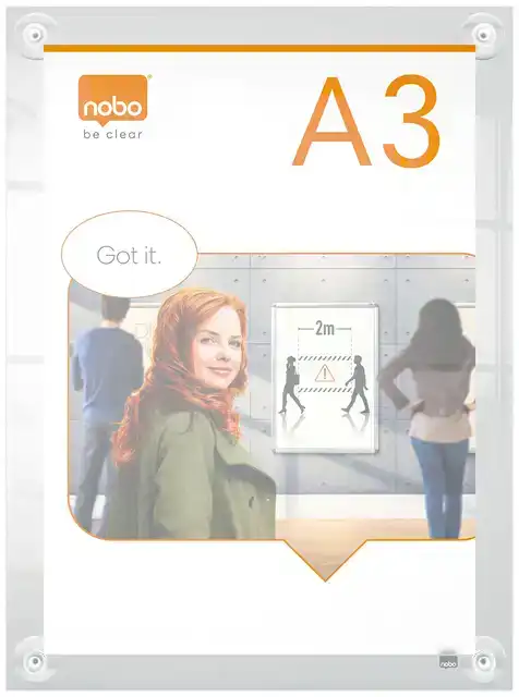 INFOBORD NOBO PREMIUM PLUS A3 ACRYL