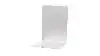 BOEKENSTEUN MAUL 16X15X21CM ALUMINIUM